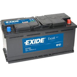 EXIDE Excell EB1100 110Ah 840A autó akkumulátor jobb+