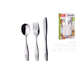 Banquet Evőeszköz készlet gyerek 3 részes Animals 41WF8503PCS