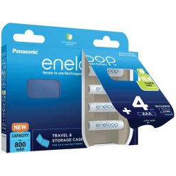 Újratölthető AAA Panasonic Eneloop 800mAh Ni-MH akkumulátor 1db ömlesztve