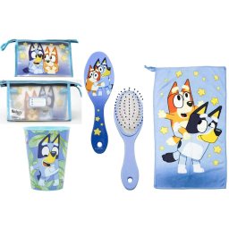 Bluey tisztasági csomag szett/4db neszesszerrel pohárral