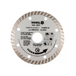 GYÉMÁNTVÁGÓ KORONG 125 MM TURBO