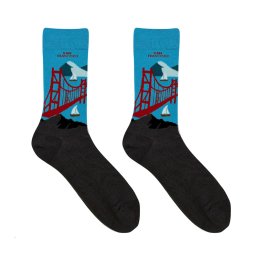 San Francisco vidám zokni