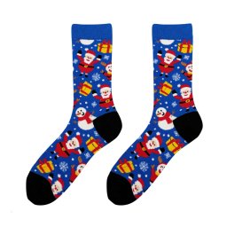 Santa and Snowman vidám zokni