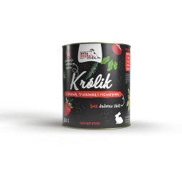 Syta Micha nedves eledel nyúl, répa, eper és rozmaring 800g