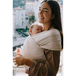 BOBA Hordozó / kendő Serenity Wrap - Organic Stone