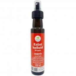 Healthmarket ezüstkolloid 40ppm szájvíz szórófejes - 100ml