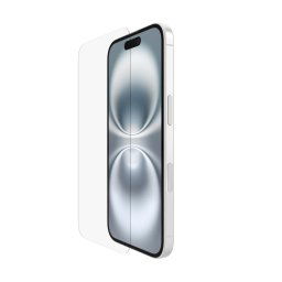 Belkin SCREENFORCE™ Invisiglass antimikrobiális védőüveg iPhone 16 / 15 / 14 Pro készülékhez