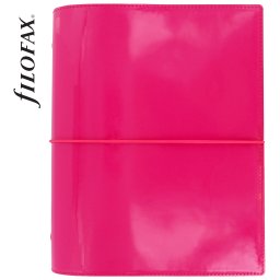 Filofax Domino Lakk A5 Pink
