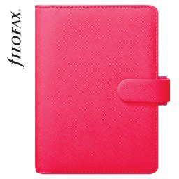 Filofax Saffiano Fluoro Pocket Pink