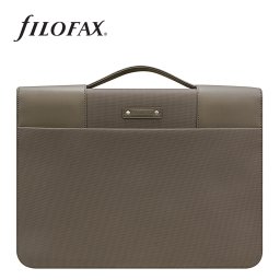 Filofax Microfiber Mappa A4 Zip Fogantyúval Kheki