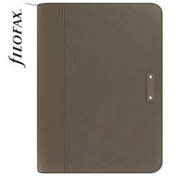 Filofax Microfiber Mappa A4 Zip Számológéppel Kheki