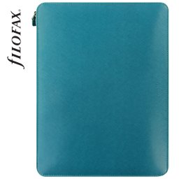 Filofax Saffiano mappa A4 Zip Aquamarine