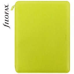 Filofax Saffiano mappa A4 Zip Zöld