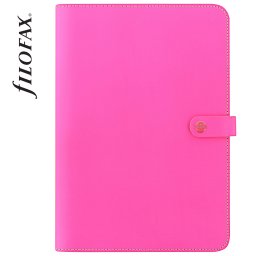 Filofax Original Mappa Notebook A4 Fluoro Pink