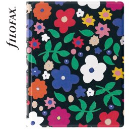 Filofax Notebook Patterns Retro Floral A5