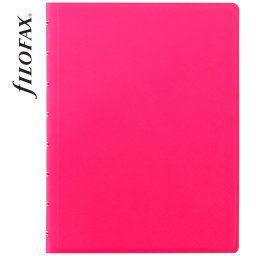 Filofax Notebook Saffiano Fluoro A5 Pink