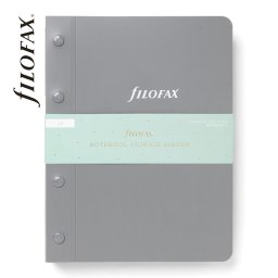 Filofax Notebook Tároló iratgyűjtő A5 Szürke