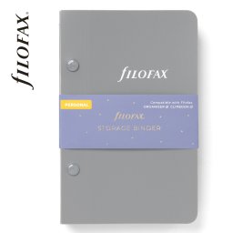 Filofax Tároló iratgyűjtő Personal Szürke