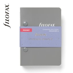 Filofax Tároló iratgyűjtő Pocket Szürke