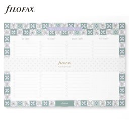 Filofax Jegyzettömb Mediterranean heti tervező, mágneses