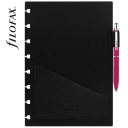 Filofax Notebook Tolltartó + toll A5 Fuchsia