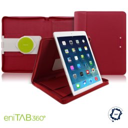 Filofax Tablet Case borító kicsi Microfiber Zip piros