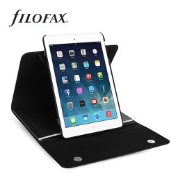 Filofax Tablet Case Borító kicsi Nappa Rejtett mágnes Fekete
