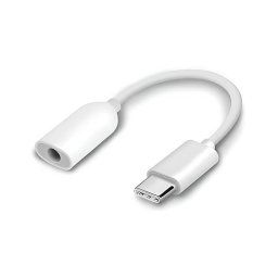 XIAOMI audió adapter kábel (3.5mm jack aljzat - Type-C) FEHÉR