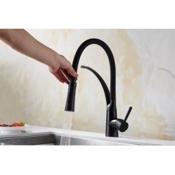 stellman IKA konyhai csaptelep fekete Black Pure