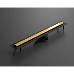 ambro D'oro lineáris lefolyó arany matt borítással 700mm