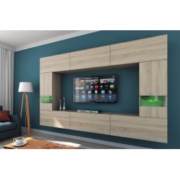 Prince Concept 29 nappali bútor szett SONOMA tölgy (249cm)