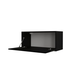 Prince GS4 VÍZSZINTES SZEKRÉNY magasfényű fekete 91cm