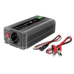 Feszültség átalakító szinuszhullámú inverter, 12V > 230V, 300/600W, Lampa PSW300