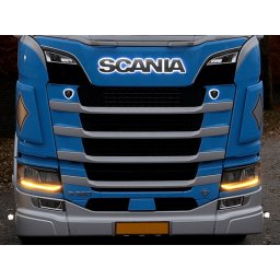 SÁRGA LED DRL betét Scania S/R fényszóróba PÁRBAN