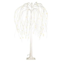 LED karácsonyfa, 120 cm, kültérre és beltérre, meleg fehér