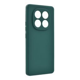 Szilikon telefonvédő (matt) SÖTÉTZÖLD Xiaomi Redmi Note 14 Pro 4G