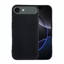 Szilikon telefonvédő (matt) FEKETE Apple iPhone 17 Air