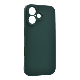 Szilikon telefonvédő (matt) SÖTÉTZÖLD Apple iPhone 17