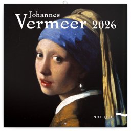 Falinaptár képes lemeznaptár 300x300mm, Johannes Vermeer Realsystem 2026.