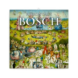 Falinaptár képes lemeznaptár 300x300mm, Hieronymus Bosch Realsystem 2026.
