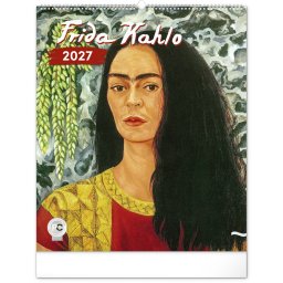Falinaptár képes 480×560mm Frida Kahlo Realsystem 2027.
