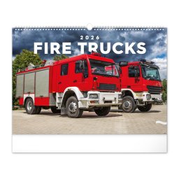 Falinaptár képes 480×330mm Fire Trucks Realsystem 2026.