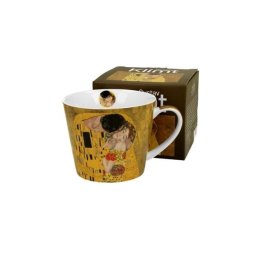 Klimt porcelán bögre - 600 ml nagyméretű - The Kiss