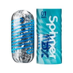 TENGA Spinner DX - maszturbátor (átlátszó)