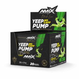 Amix Black Line Yeep Pump 11,5 g tasakos koffeines