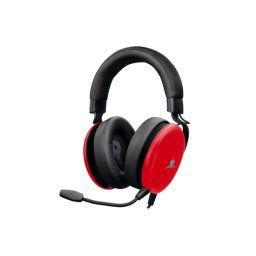 WHITE SHARK GH-2540R ELEPHANT-R vezetékes gamer fejhallgató mikrofonnal, piros
