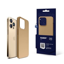 3mk Védőborító HARDY szilikon MagCase az Apple iPhone 14 Pro Max készülékhez, arany színű