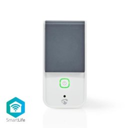 Nedis WIFIPO120EWT - SmartLife Smart Socket | Wi-Fi | IP44 | Power Meter | 3680 W | Franciaország / E típus (CEE 7/6) | -30 - 40 °C | -30 - 40 °C |