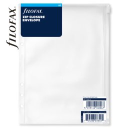 Filofax Boríték Zipzáras A5 Átlátszó