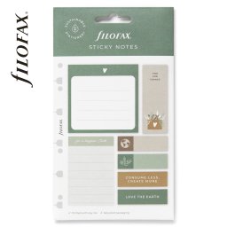 Filofax Öntapadó színes jelölő címke és jegyzet Multifit (Personal, A5, A4) Eco Essential